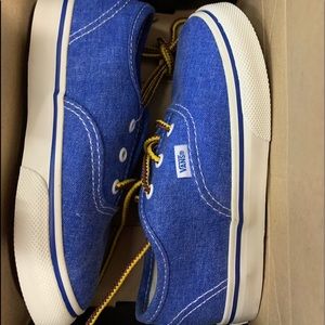 Vans Kids Authentic Worn Canvas 💥 NWT 💥